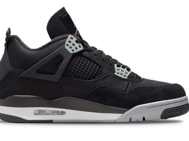 SE Black 4 CANVAS Jordan DH7138-006 Retro 0520